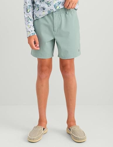 HUK Kids' Next Level Camp Shorts 5" Performance Fishing Shorts, Lightweight, Quick-Dry, Elastic Waistband for Kids thumbnail 5