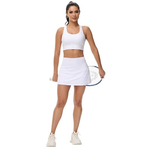 MCEDAR Pleated Tennis Skirt for Women with Pockets Women's High Waisted Athletic Golf Skorts Skirts Running Workout Shorts thumbnail 7