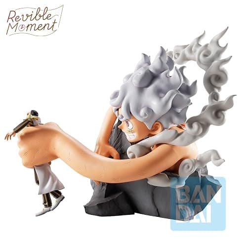 Ichibansho Figure - One Piece - Monkey D. Luffy Gear 5 vs Borsalino (Burst of Energy) Revible Moment Collectible Statue thumbnail 4