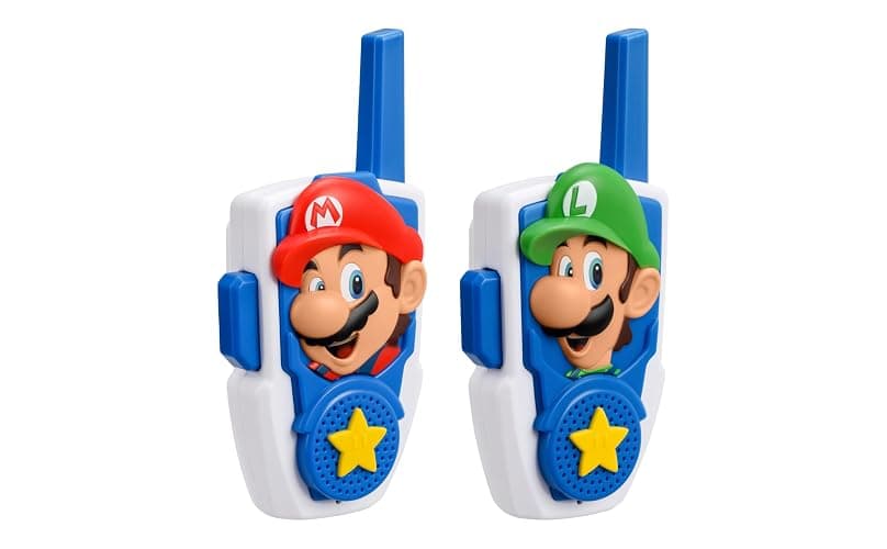 Super Mario Bros Walkie Talkies Kids Toys, Long Range, Two Way Static Free Handheld Radios, Designed for Indoor or Outdoor Games for Kids Aged 3 and Up thumbnail 7