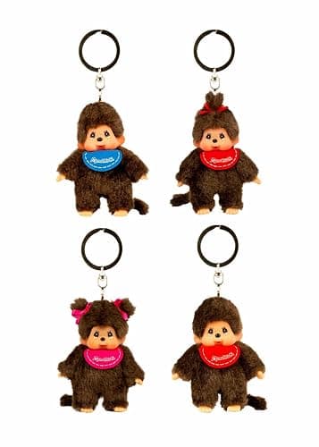 Monchhichi Classic Plush Keychain - Image 1