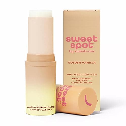 SweetSpot Flavored Solid Perfume Stick, Portable Travel Perfumes for Women, Long Lasting Fragrances, Non Sticky Formula, Natural Ingredients, Fragrance Stick (Brown Sugar Vanilla) - Image 1