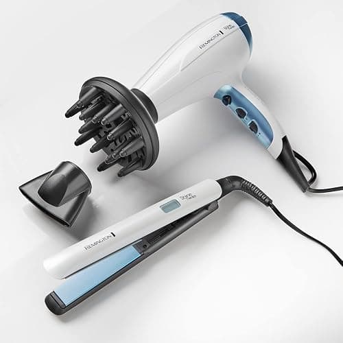 Remington Shine Therapy Hair Straightener with Advanced Ceramic coating infused with Moroccan Argan Oil for sleek & smooth glide, Floating plates, Digital display, 9 settings 150°C–230°C, S8500 thumbnail 9