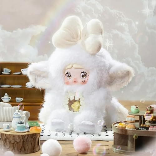 CALEMBOU Plush Blind Box Figures, Kawaii Nommi Another World Series Stuffed Animals Mystery Box Toys, Cute Anime Vinyl Plushies Collectible Birthday Gifts for Girls (Nommi Another World 1pc) thumbnail 2