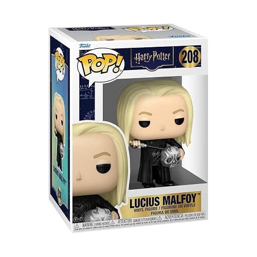 Funko Pop! Movies: Harry Potter - Lucius Malfoy - Collectable Vinyl Figure - Gift Idea - Official Merchandise - Toys for Kids & Adults - Fantasy Fans - Model Figure for Collectors and Display - Image 1