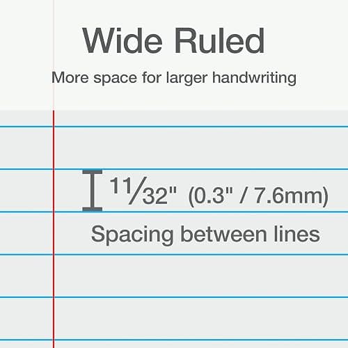 Oxford Spiral Notebooks, 5 Pack, Wide Rule, 70 Sheets, Pastel Covers thumbnail 5