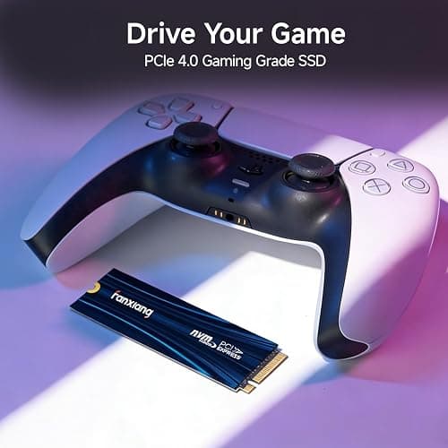 fanxiang 1TB NVMe SSD PCIe Gen 4 Gaming SSD for PS5, Up to 7000MB/s M.2 2280 SSD Compatible with PS5 Storage Expansion, Internal Solid State Drive for Gamers, Professionals, Creators S880E thumbnail 3