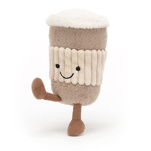 Jellycat Amuseables Coffee-to-Go Stuffed Toy, 6 inches - Drink Plush - Fun Gift Idea thumbnail 4
