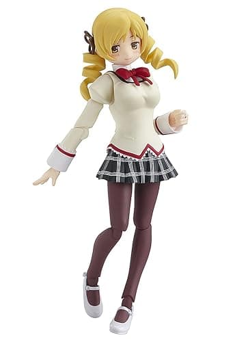 Good Smile Puella Magi Madoka Magica: Mami Tomoe "School Uniform" Figma Action Figure - Image 1