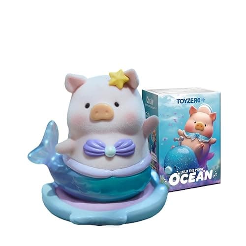 maidimiao Lulu The Piggy Ocean Series 1PC Cute Pig Blind Box Figures Collectible Toys Kawaii Birthday Gifts - Image 1