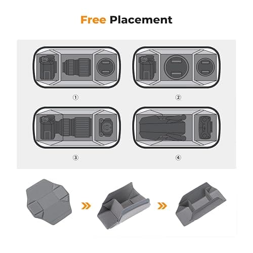 K&F Concept 2 in 1 Sling Bag Everyday Shoulder Bag & Multifunction Photography Crossbody Camera DSLR Backpack Portable Bag thumbnail 3
