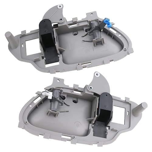 APPERFiT Interior Door Handle w/Bezel Kit (Gray) Compatible with 1995-2002 Chevy Chevrolet GMC Truck C1500 C2500 C3500 K1500 K2500 K3500 Suburban Tahoe Yukon Replaces 15708043 15708044 thumbnail 4