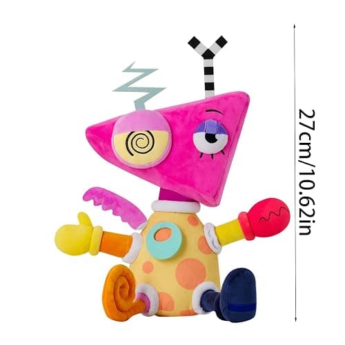 Amazing Circus Plush Circus Merch Pomni Jax Ragatha Plushies Cute Cartoon Character Doll Soft Plushies Stuffed Animal Plush Toys for Fans, Collectors thumbnail 2