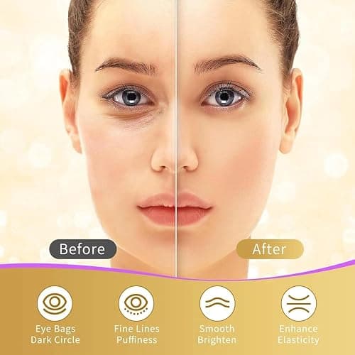 Under Eye Patches, 40 Pairs Eye Mask for Dark Circles, Puffy Eyes, Undereye Bags,Wrinkles,Eye Mask Patches with 24K Gold, Hyaluronic Acid,Rose & Aloe Vera, Eye Treatment Skin Care for Men & Women Gift thumbnail 4