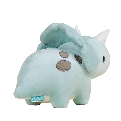 Bellzi Triceratops Cute Stuffed Animal Plush Toy - Adorable Soft Dinosaur Toy Plushies and Gifts - Perfect Present for Kids, Babies, Toddlers - Seri thumbnail 5