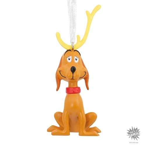 Hallmark Dr. Seuss How the Grinch Stole Christmas! Max Christmas Ornament thumbnail 6