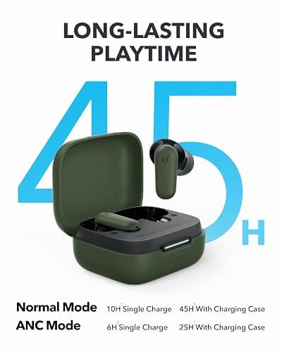 Soundcore P30i by Anker Noise Cancelling Earbuds, Hands-Free Viewing | Strong and Smart Noise Cancelling, Powerful Bass, 45H Playtime, 2-in-1 Case and Phone Stand, IP54, Bluetooth 5.4 thumbnail 4