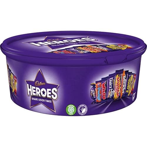 Cadbury Heroes Chocolate Tub 550g thumbnail 2