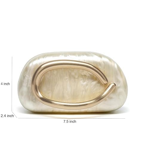 dassymia Clutch Purses for Women Evening Handbags for Wedding Party Crossbody Shoulder Bag Trendy thumbnail 4