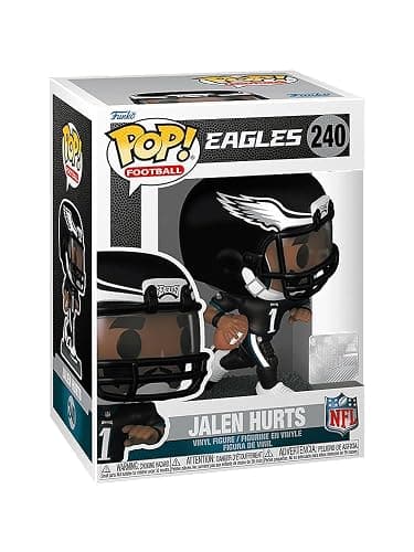 Epic Collectibles Football: Eagles - Jalen Hurts Vinyl Figure Bundle with Compatible Funko Pop Box Protector thumbnail 3