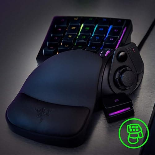 Razer Tartarus V2 Gaming Keypad: Mecha Membrane Key Switches - One Handed Keyboard - 32 Programmable Keys - Customizable Chroma RGB Lighting - Programmable Macros - Snap Tap - Black thumbnail 3