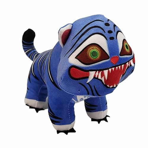Plush Small Tiger Derpy Plush for Collectible and Home Decor (Derpy B) - Image 1