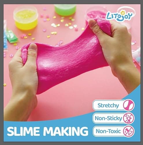 LitoJoy Yellow Air Dry Foam Clay 1.1lbs/500g, Soft & Easy to Mold | Soft, lightweight, non-sticky and stretchy; easy to mold for family crafts, slime, cosplay props, school art and home decor. thumbnail 6