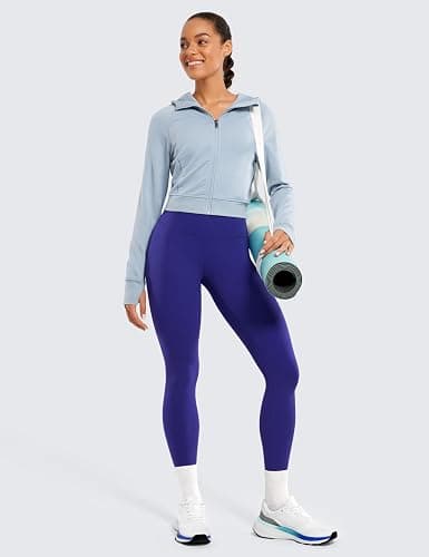 CRZ YOGA Butterluxe Yoga Leggings 25" - High Waisted Buttery Soft Womens Workout Lounge Pants thumbnail 3