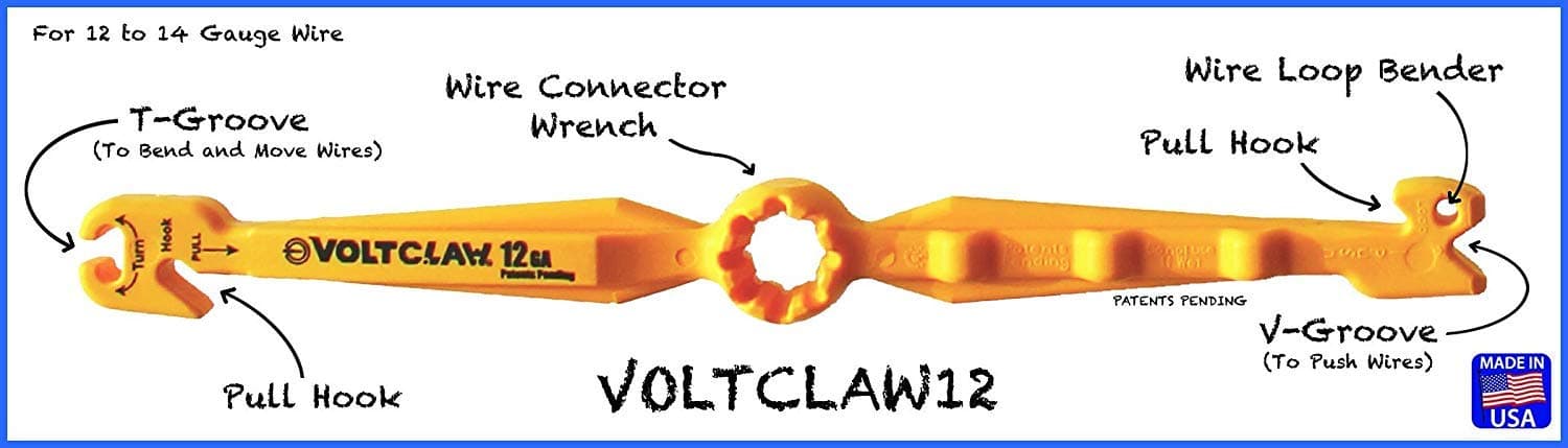 VOLTCLAW-12 Nonconductive Electrical Wire Pliers thumbnail 3