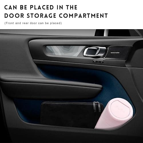  Garbage Bin for Cup Holder Car Home Office (Pink) thumbnail 6