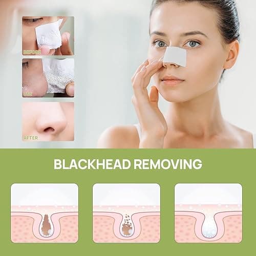 LANBENA Blackhead Remover - Peel Off Mask for Nose & Face, Blackhead Removal Kit 1.05oz thumbnail 4