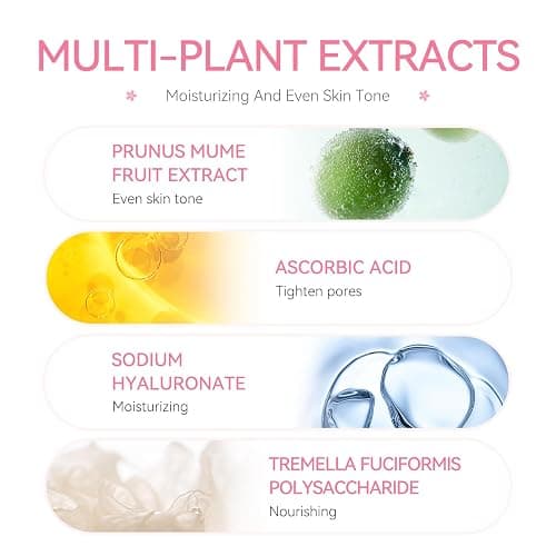 Mini Travel Skincare Products, Mini Travel Items Including Isolation Cream, Face Wash, Serum, Toner, Lotion, Cream, Sakura Mud Mask, Face Skin Care Routine Kit Organic Skin Care Set (70pieces) thumbnail 6