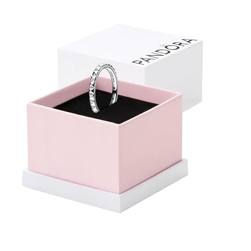 PANDORA ME - Anello con design piramidale e pietre di zirconia cubica trasparente - Image 1