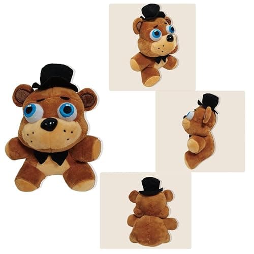 TZMAPU Fazbear Plush Foxy, Withered Purple Bunny, Stuffed Animal Figure Toys Gift for Kids, Security Breach Plush for Lovers (3PCS) thumbnail 6