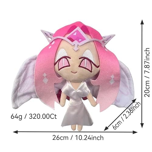 Amnii Cookie-Run Kingdom Ornaments Figurines Eternal Sugar Cookie Pillow Doll Merchandise Hugable Car Room Decorations Stress Relief Doll 7.8inch thumbnail 3