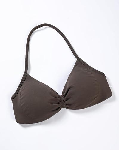AUROLA Influence Strappy Bra Sports Bras for Women, Backless Padded Impact Strappy Bra Workout Gym Yoga with Removable Cups thumbnail 3