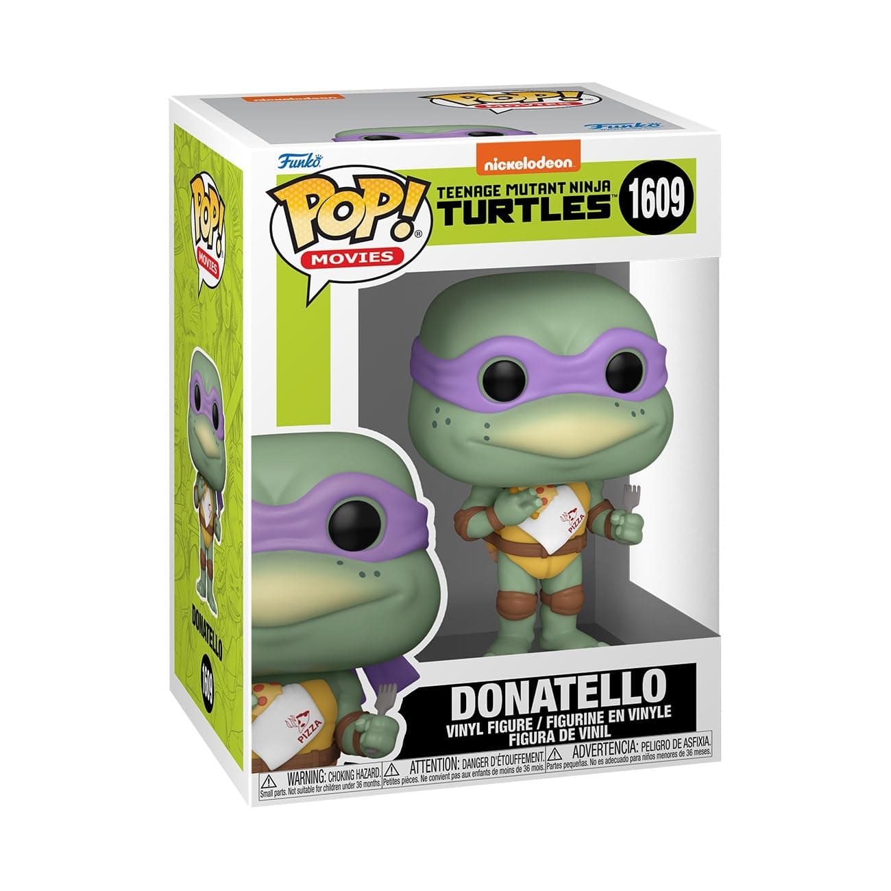 FUNKO POP! Movies: Teenage Mutant Ninja Turtles 1990 S2 - Donatello w/Napkin (TMNT) - Image 1
