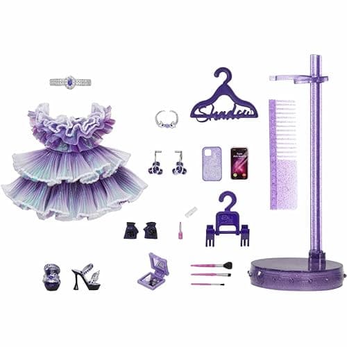 Rainbow High Shadow High Monique Verbena - Purple Fashion Doll. Fashionable Outfit & 10+ Colorful Play Accessories. Great Gift for Kids 4-12 Years Old & Collectors thumbnail 6