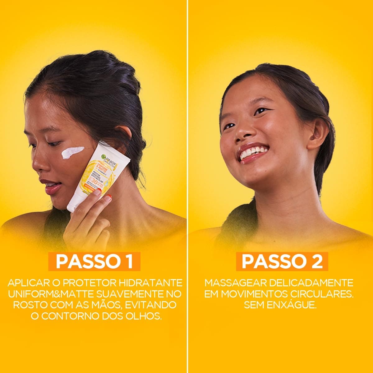 Garnier Uniform & Matte Protetor Solar Facial FPS 30, Sem Cor, 40g | Vitamina C, AHA de Limão e Silicair, Controle de Oleosidade, Efeito Matte 12h, Reduz Marcas, Fórmula Vegana thumbnail 6