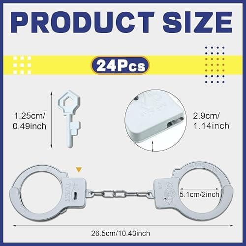 50 pcs plastic handcuffs thumbnail 2