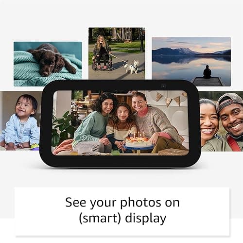 Amazon Echo Show 5 (newest model), Smart display with 2x the bass and clearer sound, Glacier White thumbnail 6