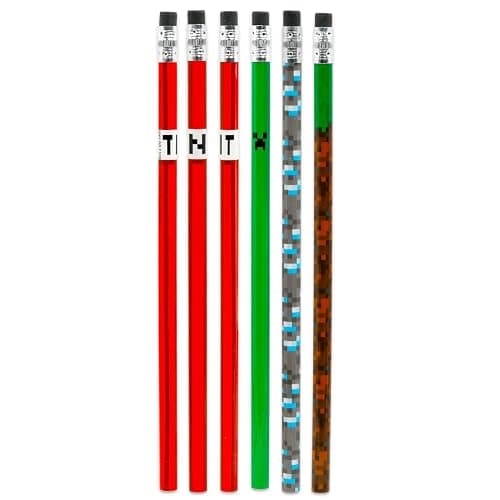 Ultimate Minecraft Party Favors Set - Bundle with 24 Pencils and 24 Mini Posters Featuring Creepers, Zombies, More Plus Stickers | Minecraft Birthday Party Supplies thumbnail 3