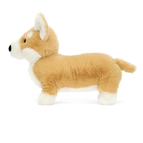 Jellycat Betty Corgi Dog Stuffed Animal, Medium 8 inches - Dogs & Puppies Plush Toy - Classic Children's Gift thumbnail 2