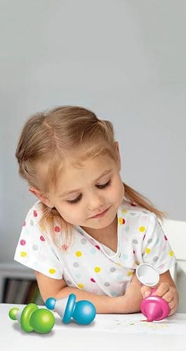 Créa Lign | Mes Premiers Feutres x8 - Dès 12 Mois | Feutres Lavables Bébé | Embout Arrondi | Forme Ergonomique | Encre Adaptée aux Jeunes Enfants | Activité Créative thumbnail 3