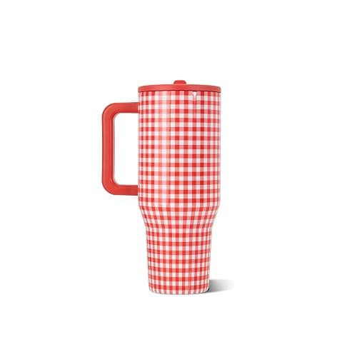 HydroJug Traveler 32oz, Insulated Tumbler with Handle & Straw, Summer Picnic thumbnail 3