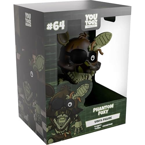 Youtooz Five Nights at Freddy’s Vinyl Figures – Official FNAF Collectibles (Phantom Foxy) - Image 1