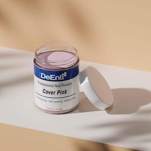 DeEnti Acrylic Nail Powder - 2oz Cover Pink|Professional Grade, Bubble-Free Acrylic Powder for Nails | Long-Lasting, Chip-Resistant Nail Acrylic Powder for Carving, Extensions & Fake Nails thumbnail 5
