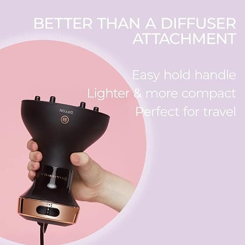 Bellissima Diffon Hair Diffuser and Ceramic Curly Hair Dryer - DF1 5000 - Lightweight and Compact thumbnail 3