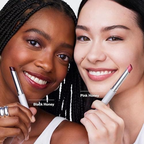 Clinique Almost Lipstick Tinted Lip Balm in 3 Iconic Shades Black Honey, Pink, and Nude Honey | Sheer + Lightweight thumbnail 6