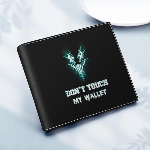 Teen Boys Cool Wallet Funny Leather Wallets Credit Id Card Cash Holder Black Rfid Blocking Zipper Cute Kawaii Aesthetic Wallets With Coin Pocket Id Window For Teen Boy Male Youth Guys Men Teenager thumbnail 2